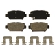 Purchase Top-Quality IDEAL BRAKE - PMD2156 - Rear Disc Brake Pad Set pa1