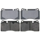 Purchase Top-Quality Rear Premium Semi Metallic Pads by RAYBESTOS - PGD1165M pa10