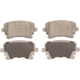 Purchase Top-Quality WAGNER - MX1018 - ThermoQuiet Disc Brake Pad Set pa1