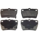 Purchase Top-Quality WAGNER - MX1051 - ThermoQuiet Disc Brake Pad Set pa1