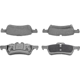 Purchase Top-Quality WAGNER - MX1060 - ThermoQuiet Disc Brake Pad Set pa1