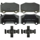 Purchase Top-Quality WAGNER - MX1718 - ThermoQuiet Disc Brake Pad Set pa1