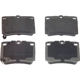 Purchase Top-Quality WAGNER - MX733 - ThermoQuiet Disc Brake Pad Set pa1