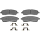 Purchase Top-Quality WAGNER - MX757 - ThermoQuiet Disc Brake Pad Set pa5