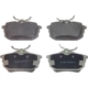 Purchase Top-Quality WAGNER - MX838 - ThermoQuiet Disc Brake Pad Set pa1