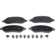 Purchase Top-Quality WAGNER - MX1068 - Rear Premium Semi Metallic Pads pa32