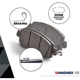 Purchase Top-Quality Plaquettes de frein arrière semi-métalliques de qualité supérieur par WAGNER - MX548 pa19