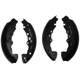 Purchase Top-Quality BENDIX - 861 - Premium Rear Drum Brake Shoes pa1