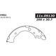 Purchase Top-Quality CENTRIC PARTS - 111.09130 - Rear Premium Shoes pa1