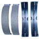 Purchase Top-Quality DYNAMIC FRICTION COMPANY - 1901-0480-00 - True-Arc Drum Brake Shoes pa1