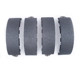 Purchase Top-Quality DYNAMIC FRICTION COMPANY - 1901-0537-00 - True-Arc Drum Brake Shoes pa1