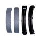 Purchase Top-Quality DYNAMIC FRICTION COMPANY - 1901-0552-00 - True-Arc Drum Brake Shoes pa1
