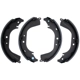 Purchase Top-Quality DYNAMIC FRICTION COMPANY - 1901-0568-00 - True-Arc Drum Brake Shoes pa2