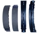 Purchase Top-Quality DYNAMIC FRICTION COMPANY - 1901-0571-00 - True-Arc Drum Brake Shoes pa2
