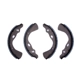 Purchase Top-Quality DYNAMIC FRICTION COMPANY - 1901-0595-00 - True-Arc Drum Brake Shoes pa2