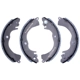 Purchase Top-Quality DYNAMIC FRICTION COMPANY - 1901-0628-00 - True-Arc Drum Brake Shoes pa1