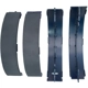 Purchase Top-Quality DYNAMIC FRICTION COMPANY - 1901-0728-00 - True-Arc Drum Brake Shoes pa2