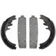 Purchase Top-Quality Rear Rebuilt Brake Shoes by TOP QUALITY - NB-451R pa1