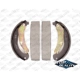 Purchase Top-Quality Rear Rebuilt Brake Shoes by TOP QUALITY - NB-795B pa1
