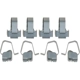 Purchase Top-Quality Rear Retainer Clip (Pack of 8) by RAYBESTOS - H5470 pa2