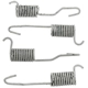 Purchase Top-Quality Rear Return Spring Set by CARLSON - H181 pa5