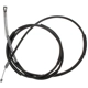 Purchase Top-Quality ACDELCO PROFESSIONAL - 18P2499 - Rear Passenger Side Parking Brake Cable pa1