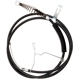 Purchase Top-Quality ACDELCO PROFESSIONAL - 18P96921 - Rear Passenger Side Parking Brake Cable pa1