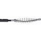 Purchase Top-Quality DORMAN/FIRST STOP - C661131 - Rear Right Brake Cable pa1
