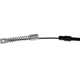 Purchase Top-Quality DORMAN/FIRST STOP - C661207 - Rear Right Brake Cable pa1