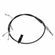 Purchase Top-Quality Rear Right Brake Cable by MOTORCRAFT - BRCA261 pa2