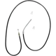 Purchase Top-Quality Rear Right Brake Cable by RAYBESTOS - BC92722 pa1
