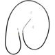 Purchase Top-Quality Rear Right Brake Cable by RAYBESTOS - BC92722 pa2