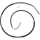 Purchase Top-Quality Rear Right Brake Cable by RAYBESTOS - BC93628 pa2