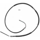 Purchase Top-Quality Rear Right Brake Cable by RAYBESTOS - BC93630 pa8