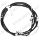 Purchase Top-Quality Rear Right Brake Cable by WORLDPARTS - 1741239 pa1