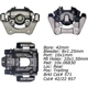 Purchase Top-Quality Rear Right Rebuilt Caliper With Hardware by CENTRIC PARTS - 141.34549 pa12