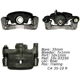 Purchase Top-Quality Rear Right Rebuilt Caliper With Hardware by CENTRIC PARTS - 141.44519 pa16