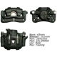 Purchase Top-Quality Étrier arrière droit reconditionné avec matériel par CENTRIC PARTS - 141.44601 pa13