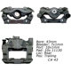 Purchase Top-Quality Rear Right Rebuilt Caliper With Hardware by CENTRIC PARTS - 141.44613 pa12