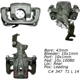Purchase Top-Quality Rear Right Rebuilt Caliper With Hardware by CENTRIC PARTS - 141.45545 pa14