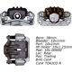 Purchase Top-Quality Rear Right Rebuilt Caliper With Hardware by CENTRIC PARTS - 141.47533 pa26