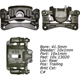 Purchase Top-Quality Rear Right Rebuilt Caliper With Hardware by CENTRIC PARTS - 141.51631 pa12