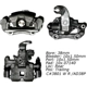 Purchase Top-Quality Rear Right Rebuilt Caliper With Hardware by CENTRIC PARTS - 141.62545 pa12