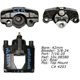 Purchase Top-Quality Rear Right Rebuilt Caliper With Hardware by CENTRIC PARTS - 141.63509 pa31