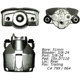 Purchase Top-Quality Rear Right Rebuilt Caliper With Hardware by CENTRIC PARTS - 141.65505 pa20