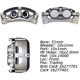 Purchase Top-Quality Rear Right Rebuilt Caliper With Hardware by CENTRIC PARTS - 141.67525 pa15