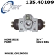 Purchase Top-Quality Rear Right Wheel Cylinder by CENTRIC PARTS - 135.40109 pa4