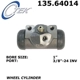 Purchase Top-Quality Cylindre de roue à droite arrière par CENTRIC PARTS - 135.64014 pa6