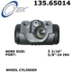 Purchase Top-Quality Cylindre de roue à droite arrière par CENTRIC PARTS - 135.65014 pa4