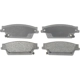 Purchase Top-Quality Rear Semi Metallic Pads by ACDELCO - 14D1020AM pa1